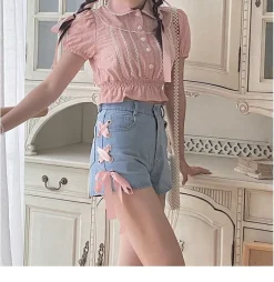 Pink Corset Shorts