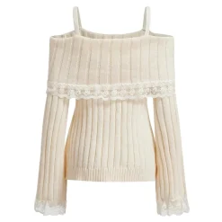 Pink Knit Princess Sweater