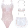 Pink Maid Bodysuit