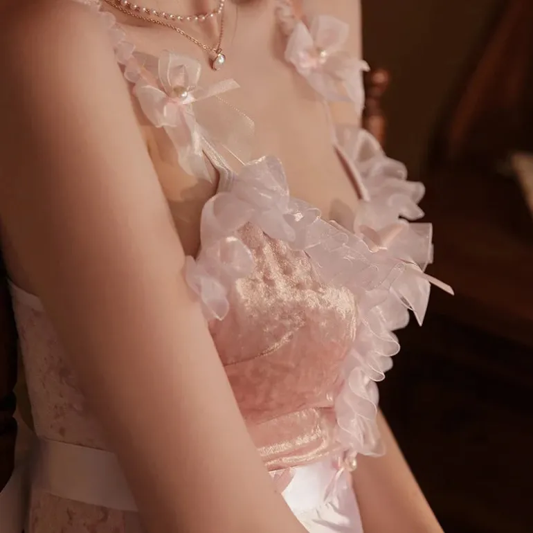 Pink Maid Bodysuit