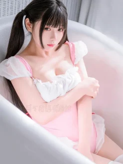 Pink Maid Onesie