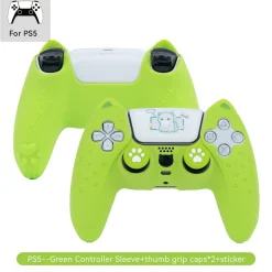 Pink Neko PS5 & Switch Controller Covers