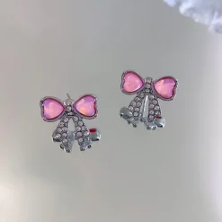 Pink Princess Dangle Earrings