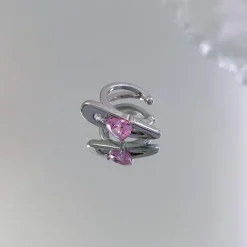 Pink Princess Dangle Earrings