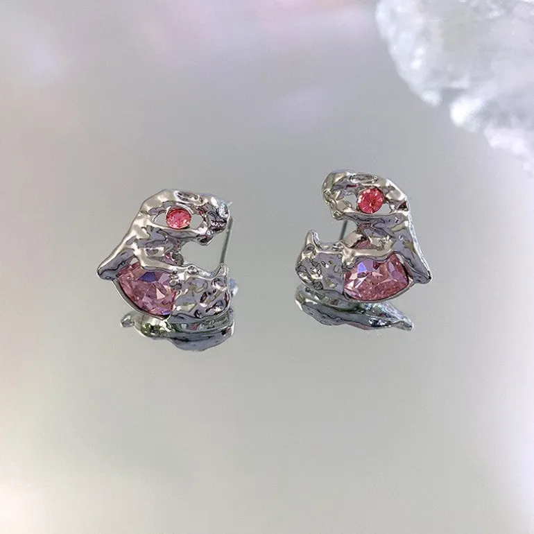 Pink Princess Dangle Earrings