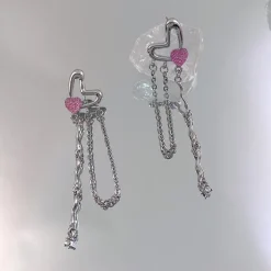 Pink Princess Dangle Earrings