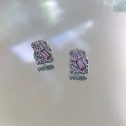Pink Princess Dangle Earrings