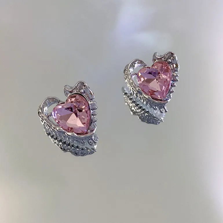 Pink Princess Dangle Earrings