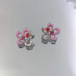 Pink Princess Dangle Earrings