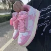 Pink Star Girl Sneakers