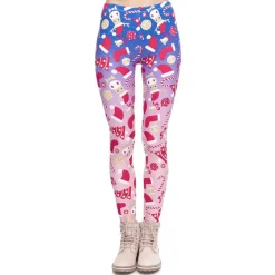 Pink Xmas Leggings
