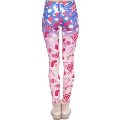 Pink Xmas Leggings