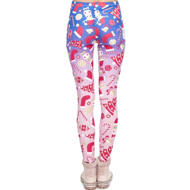 Pink Xmas Leggings