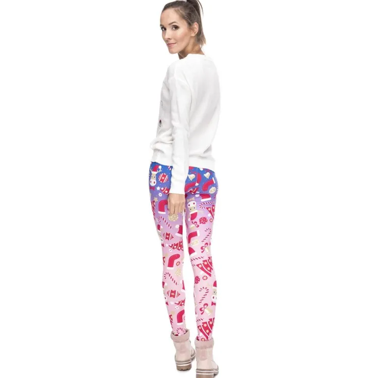 Pink Xmas Leggings