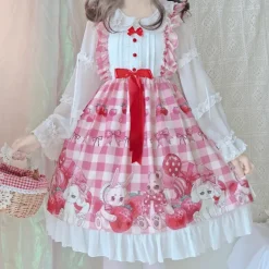 Plaid Baby Bun Dress