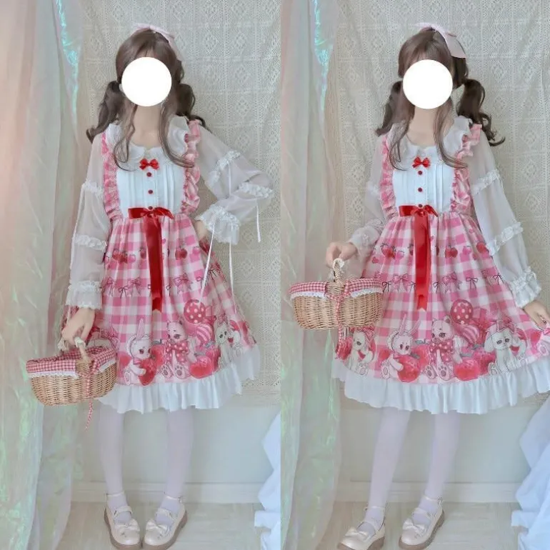 Plaid Baby Bun Dress