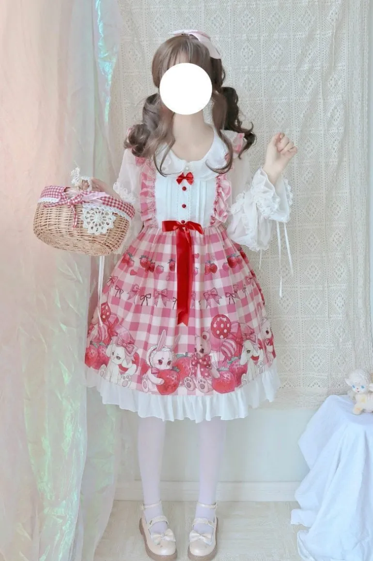 Plaid Baby Bun Dress