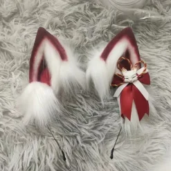 Plaid Fox Ears