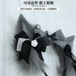 Plaid Fox Ears