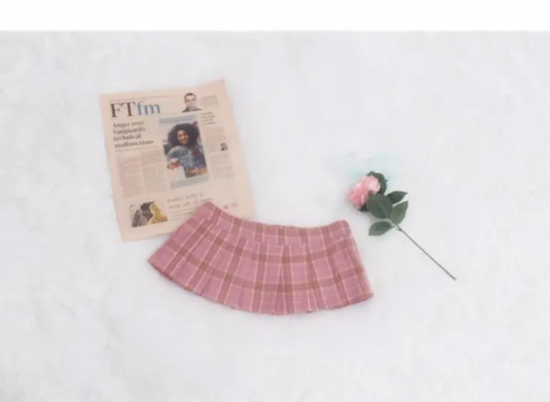 Plaid Micro Skirt