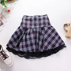 Plaid School Girl Skirt