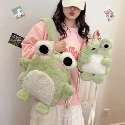 Plush Froggy Backpack