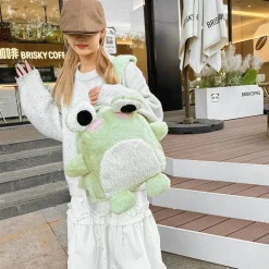 Plush Froggy Backpack