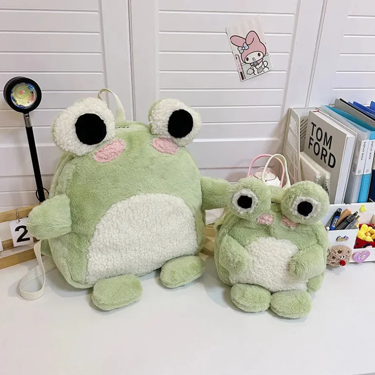 Plush Froggy Backpack