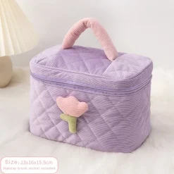 Plush Tulip Make-Up Case