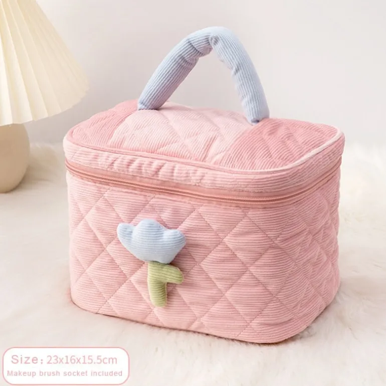 Plush Tulip Make-Up Case