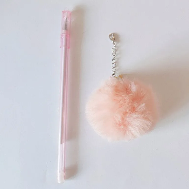 Plush Unicorn Pompom Pens