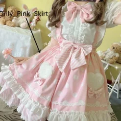 Polkadot Princess Suspender Skirt
