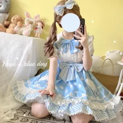 Polkadot Princess Suspender Skirt