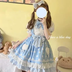 Polkadot Princess Suspender Skirt