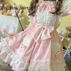 Polkadot Princess Suspender Skirt