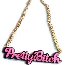 Pretty Bi*ch Statement Necklace