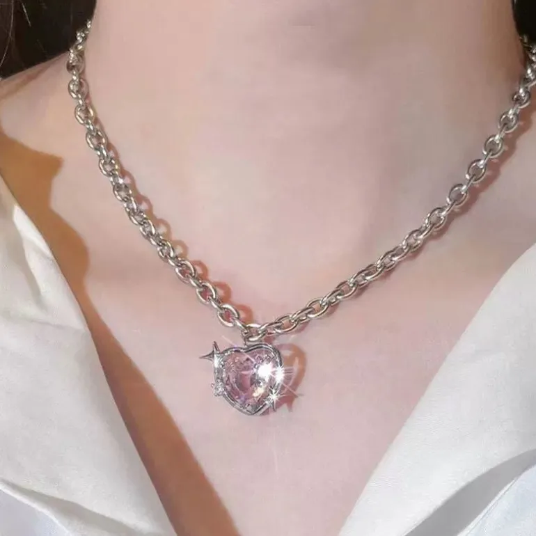 Pretty Pink Princess Necklaces