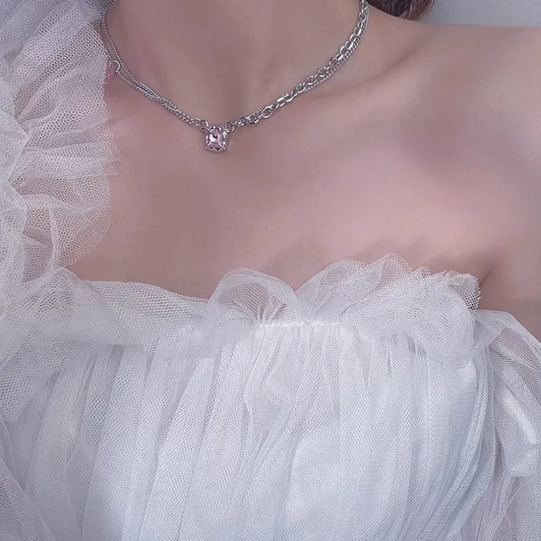 Pretty Pink Princess Necklaces