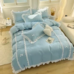 Pretty Princess Ruffled Bedding Set