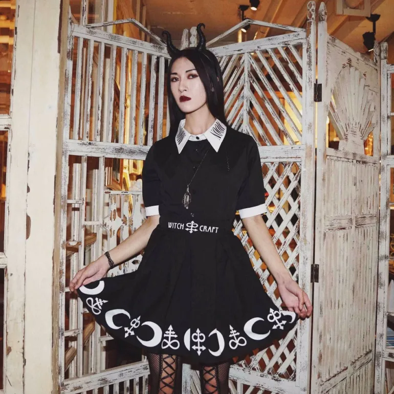 Pretty Witch Skirt & Blouse