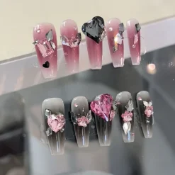Princess Deco Press On Nails