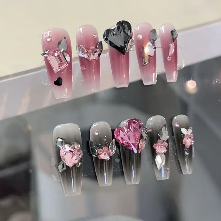 Princess Deco Press On Nails