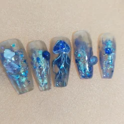 Princess Deco Press On Nails