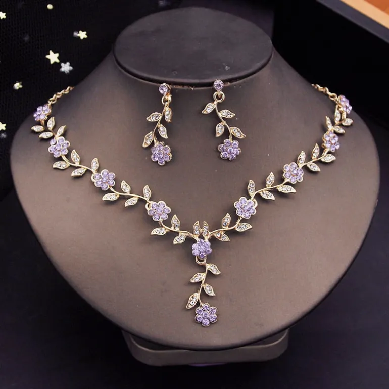 Princess Rose Jewelry Set