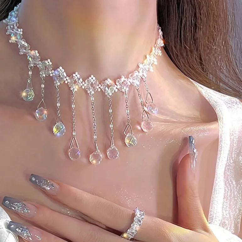 Princess Water Drop Choker