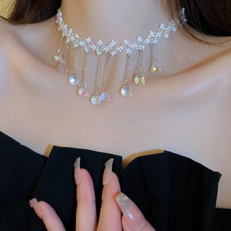Princess Water Drop Choker