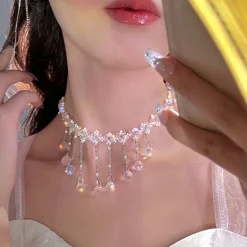 Princess Water Drop Choker
