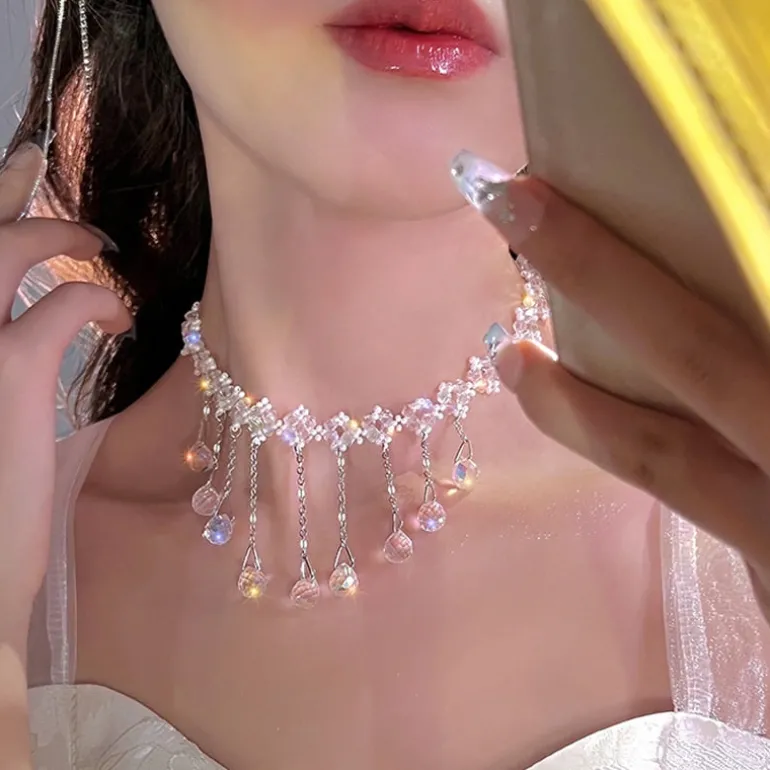Princess Water Drop Choker