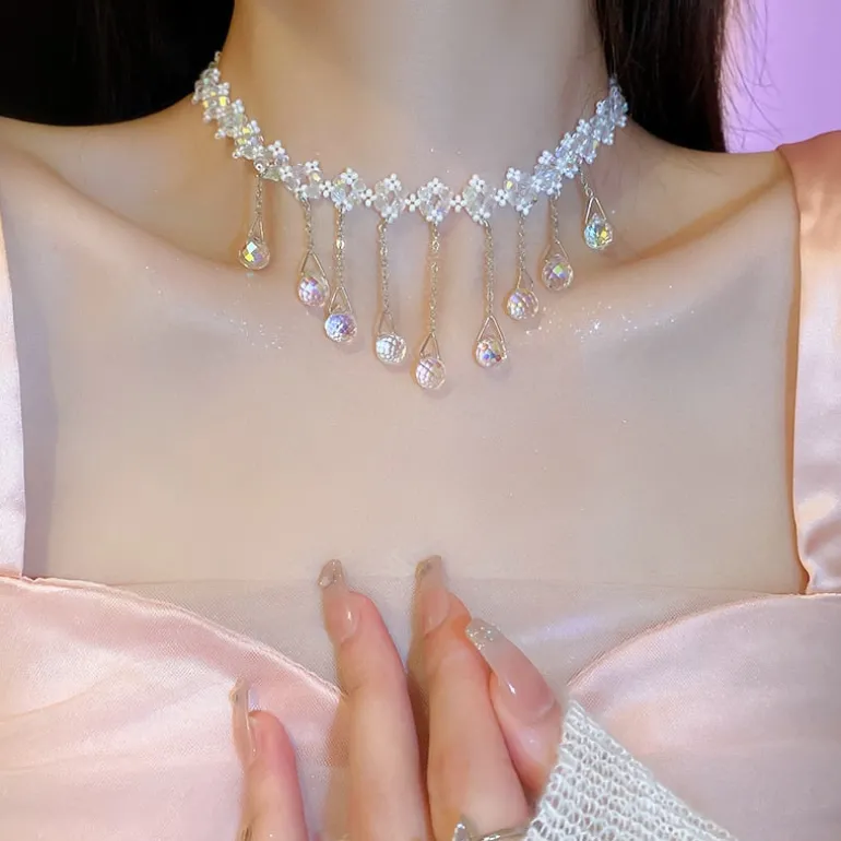 Princess Water Drop Choker
