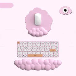 Puffy Cloud Pastel Wrist Rest